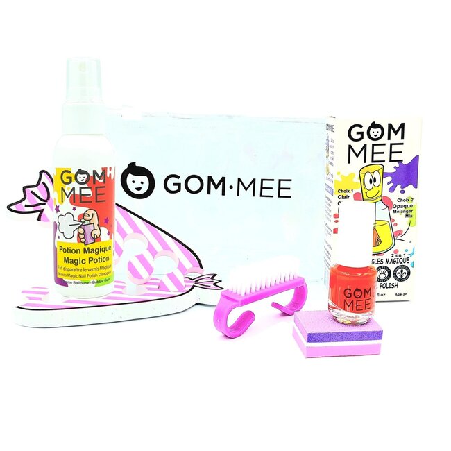 Gom.mee GOM.MEE - Nail Care Kit, Red