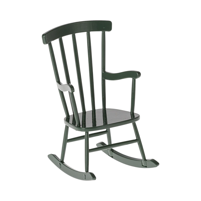 Maileg Maileg - Rocking Chair for Mice, Dark Green