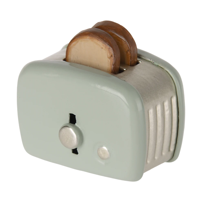 Maileg Maileg - Mouse Toaster, Mint