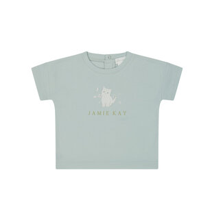 Jamie Kay Jamie Kay - T-shirt Mimi en Coton Pima, Océan
