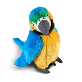 Living Nature Living Nature - Plush Toy, Blue Macaw Parrot 23 cm
