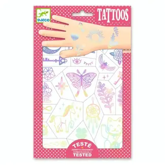 Djeco Djeco - Temporary Tattoos, Lucky Charms