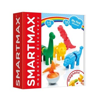 Smartmax Smartmax - Jeu de Construction Magnétique, Dinosaures 14 Pièces