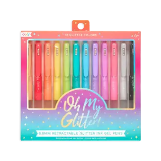 Ooly Ooly - Set of 12 Glitter Gel Pens