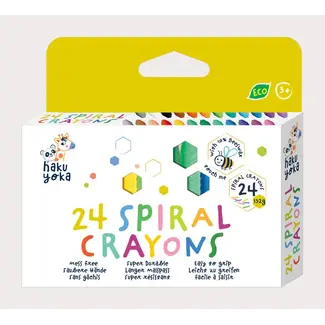 Avenir Avenir - Paquet de 24 Crayons Spiral en Cire