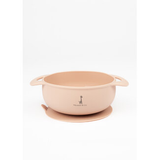 Micasso & Co Micasso & Co - Silicone Suction Bowl, Old Rose