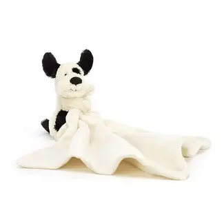 Jellycat Jellycat - Bashful Black and Cream Puppy Soother