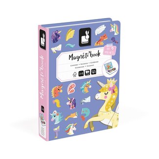 Janod Janod - Magnetic Book, Unicorn