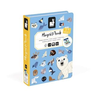 Janod Janod - Magnetic Book, Polar Animals