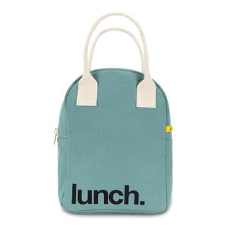 Fluf Fluf - Zipper Lunch Bag, Lunch Teal