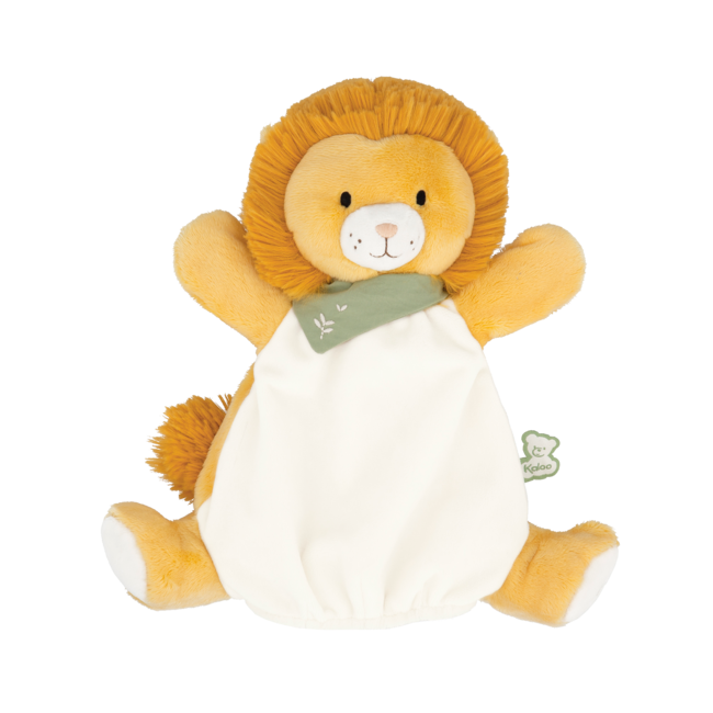 Kaloo Kaloo - Comforter Puppet, Nougat Lion
