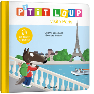 Auzou Auzou - Livre, P'tit Loup visite Paris