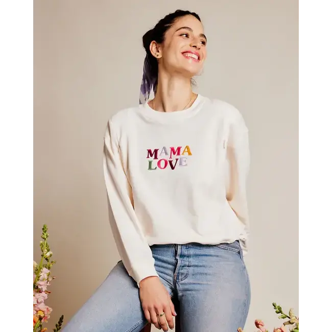 Émoi Émoi Émoi Émoi - Organic Cotton Nursing Sweater, Mama Love