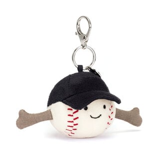 Jellycat Jellycat - Bag Charm, Baseball