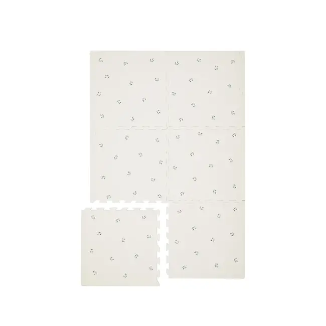 3 sprouts 3 Sprouts - EVA Foam Play Mat, Blueberry Natural