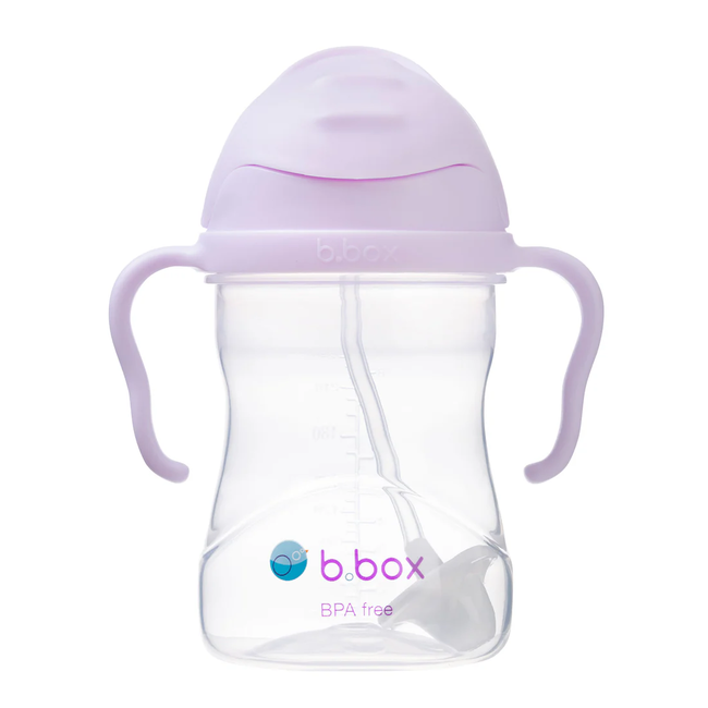 b.box b.box - Sippy Cup with Weighted Straw, Boysenberry