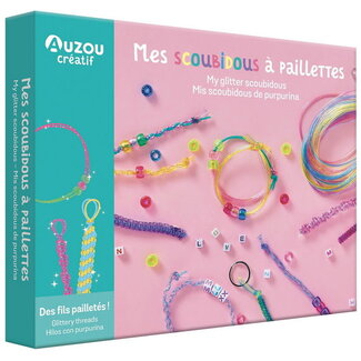 Auzou Auzou - DIY Jewelry Set, My Glitter Scoubidous