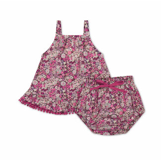 Jamie Kay Jamie Kay - Zoe Organic Cotton Camisole and Bloomer Set, Petal Pink