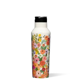 Rifle Paper Co. x Corkcicle - Insulated Water Bottle  20oz, Garden Party