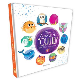 Petits Génies Petits Génies - Touch Book, Mon Livre à Toucher des Bébés Animaux