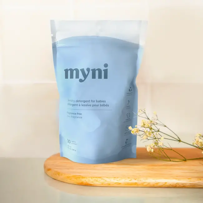 Myni Myni - Baby Laundry Detergent Pods, Fragrance-Free