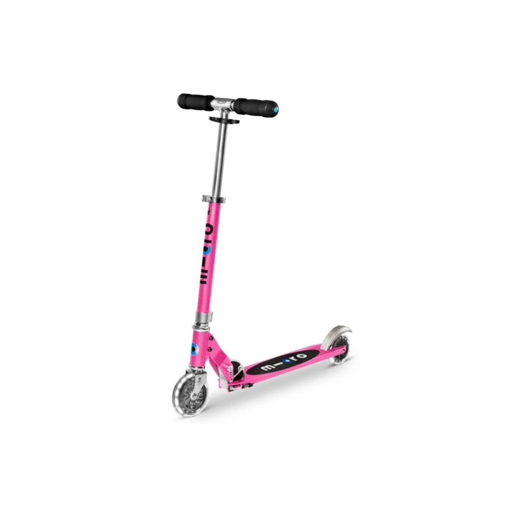 Kickboard LED Micro Sprite Scooter, Pink Charlotte et Charlie
