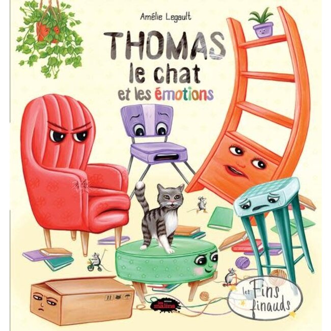 Les Malins Les Malins - Livre, Thomas le Chat et les Émotions