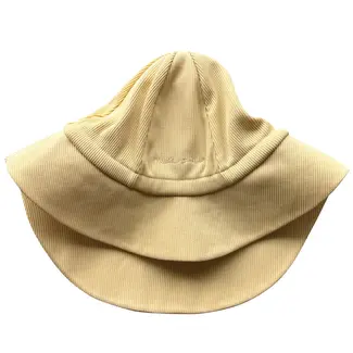 Mase & Hats Mase & Hats - Chapeau Soleil Évolutif à Large Rebord, Miel, 0-2 ans