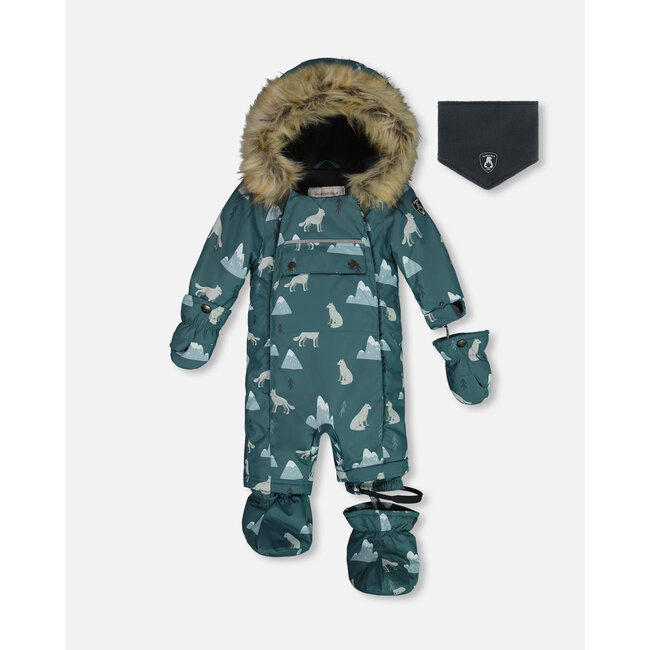 Baby one piece snow suit sales