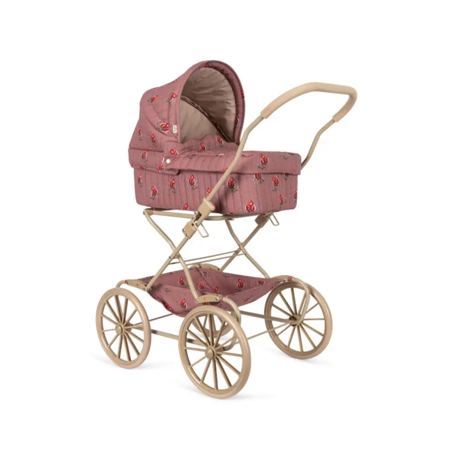 Konges Slojd Doll Pram Vita Rosa Charlotte et Charlie