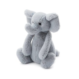 Jellycat Jellycat - Bashful Elephant, Grey 7''