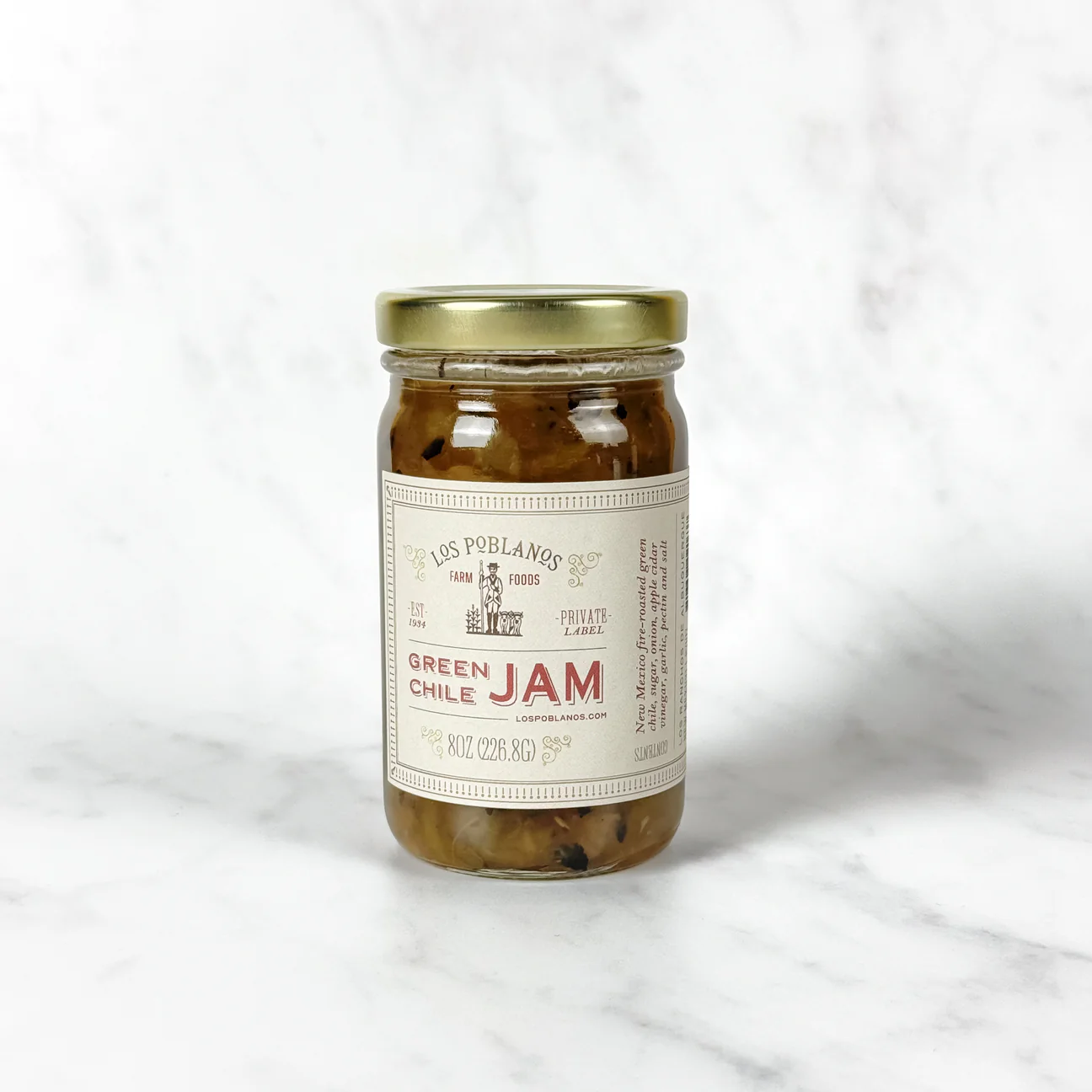 Los Poblanos Green Chile Jam