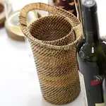 Calaisio Wine Holder w/Wrapped Handles