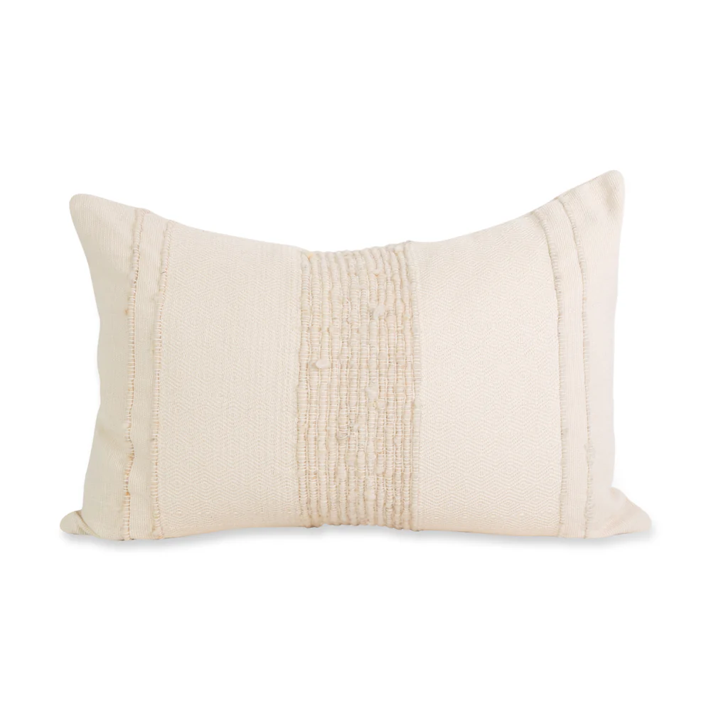 Bogota Ivory Lumbar Pillow
