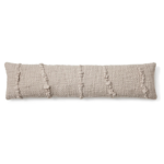 Orillas Grey Handwoven Pillow