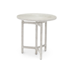 Monarch Side Table White Sand