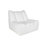 Lido Outdoor Swivel Chair in Hut Cloud