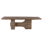 Oxidized Burnt Oak Dining Table