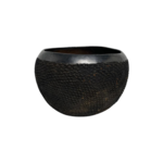 Rounded Earthen Bowl - Burnt Earth - Medium