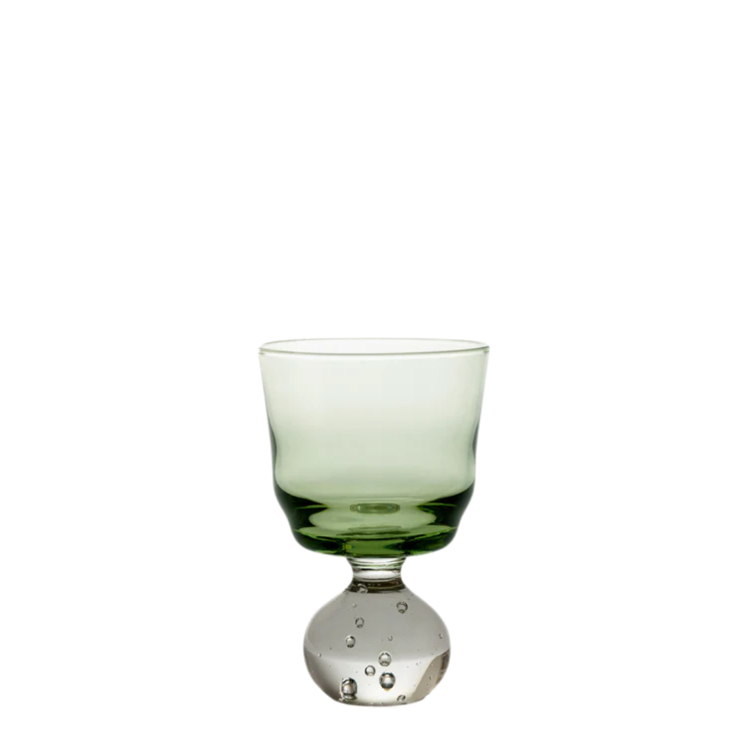 Small Stem Glass S - Green