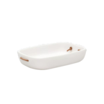 Cuadrado Guest Towel Tray - White