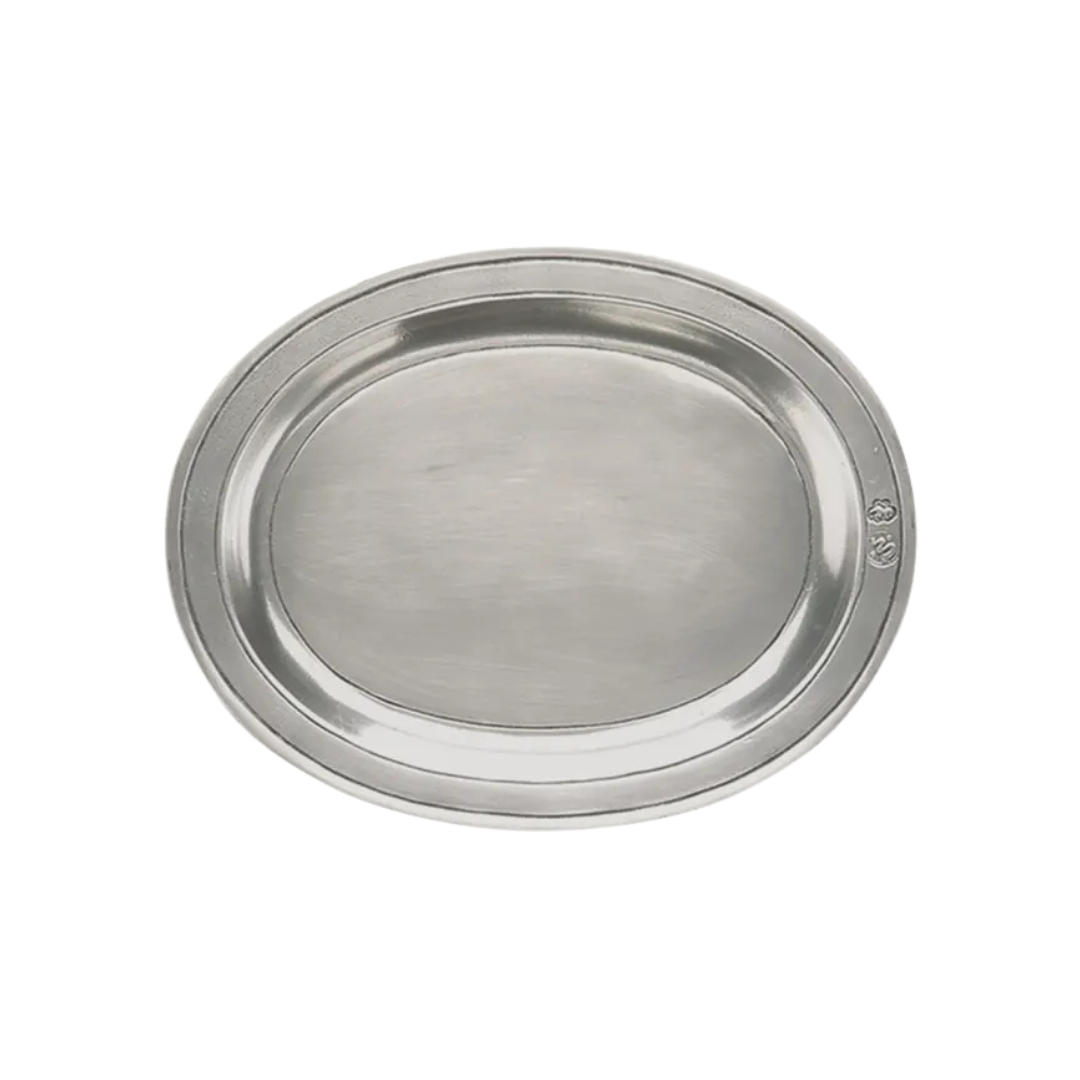 Oval Incised Tray - Small