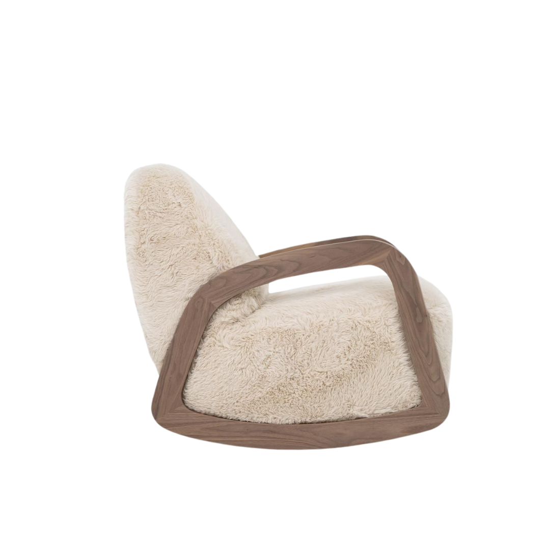 Arthur Rocker w/Arms in Weaton Linen