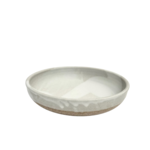 Shallow Dinner Bowl - Matte Speckled Grey