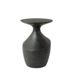 Short Chelsea Outdoor Side Table in Charcoal