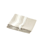 Belgian Guest Towel - Flax Stripe