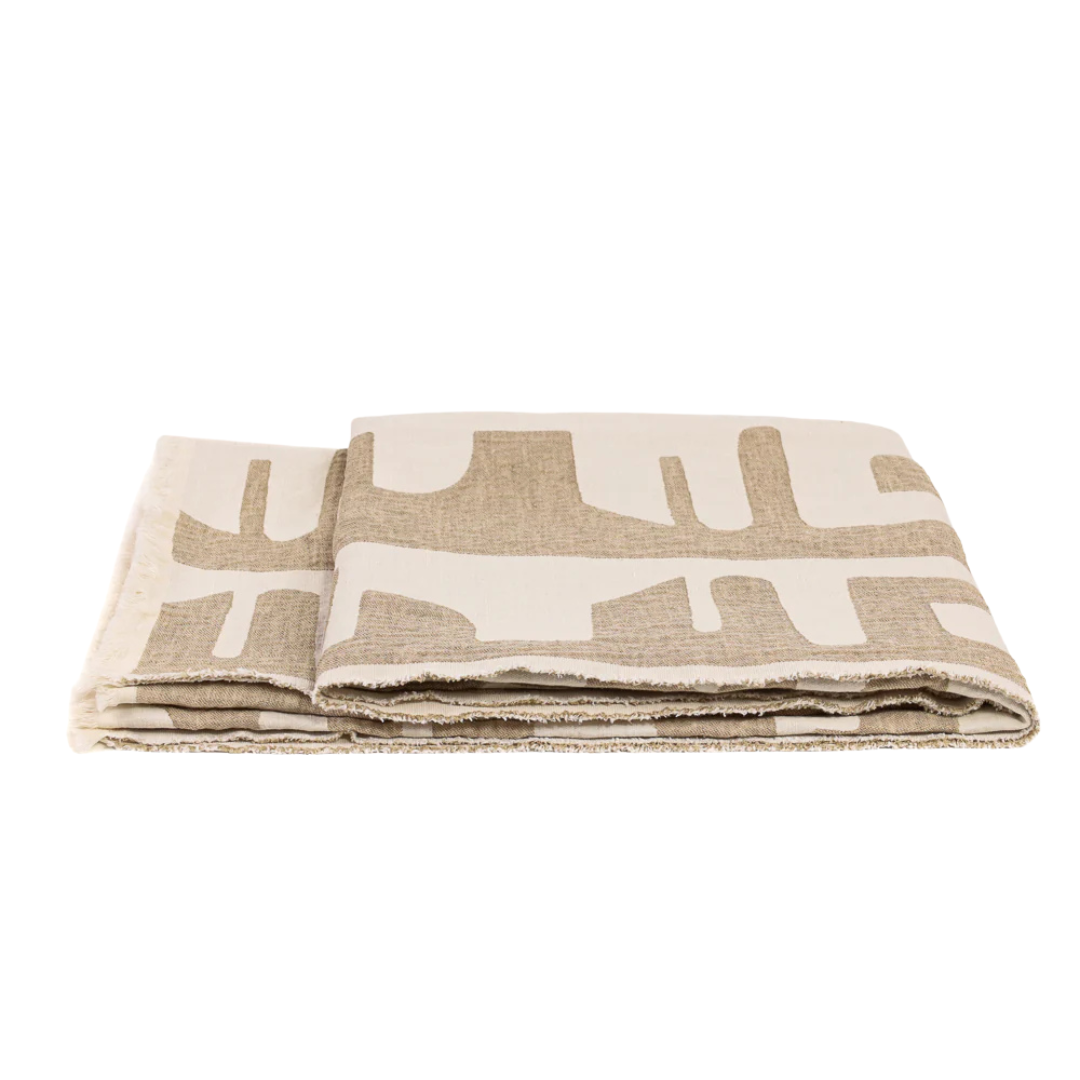 Waters Throw - Brown