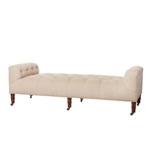 John Derian Field Bench - Rye Midnight