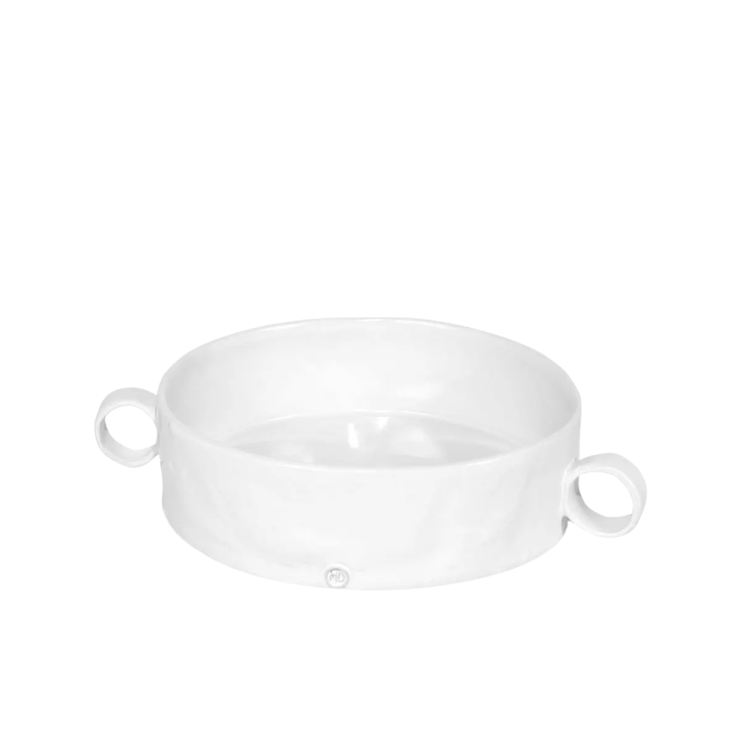 Round Bowl with Hoop Handles