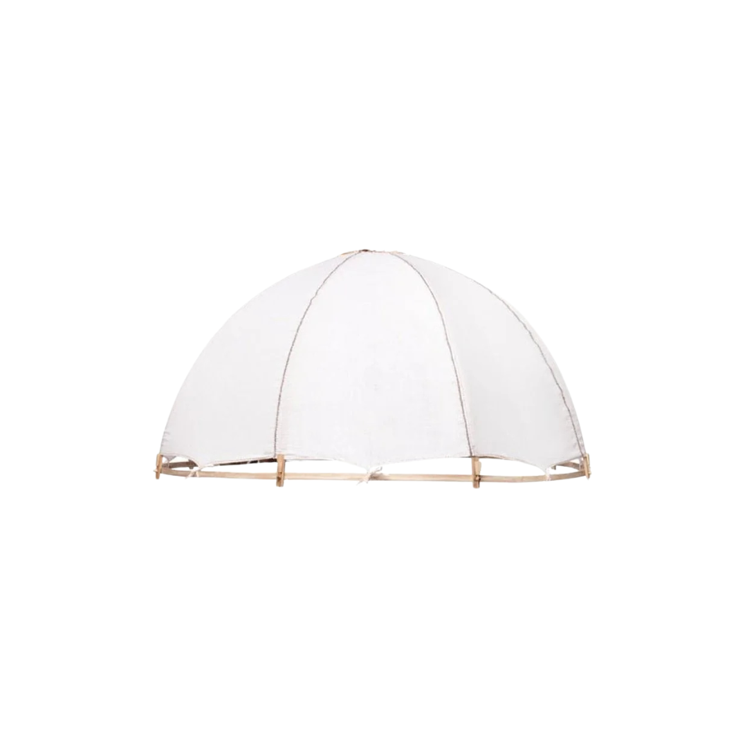 Half Balloon Bamboo Pendant in Natural